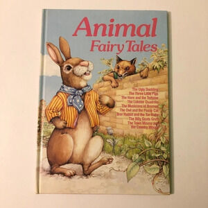 Vintage 1987 Animal Fairy Tales  Claire Mumford Cavendish Childrens Stories